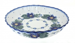 Forget Me Not Pie Plate